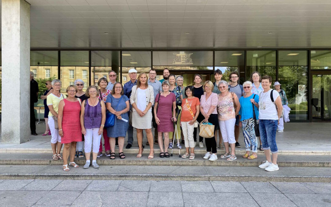 Besuch im Landtag