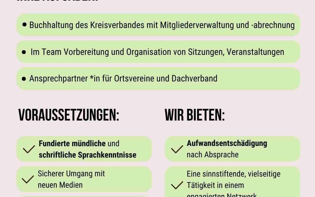 Wir suchen Sie!